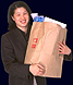 Woman Grocery Bag